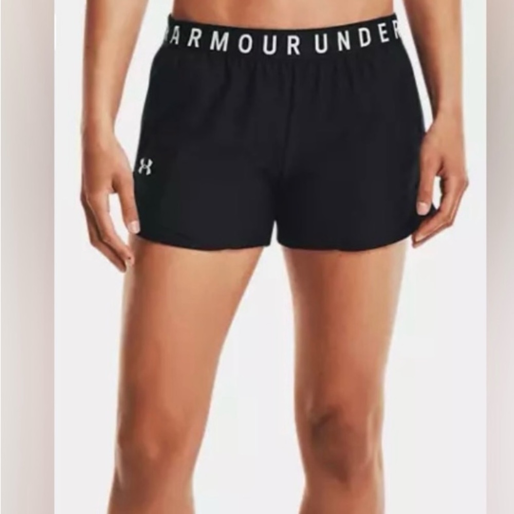 Under Armour Play Up 3.0 Women’s Size XXS 100% Poly Black Athletic‎ Shorts